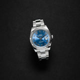 Datejust 41mm Azzurro Dial 2018 Oyster - 126334