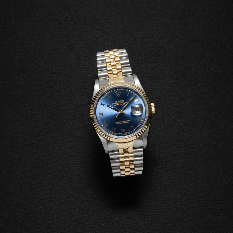 Datejust 36mm Blue Roman Dial 1991 16233