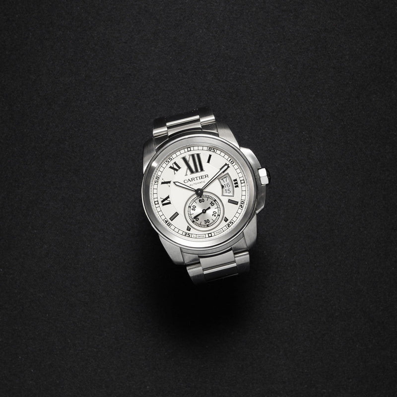 Calibre de Cartier 42mm Silver Dial 2014 - W7100015