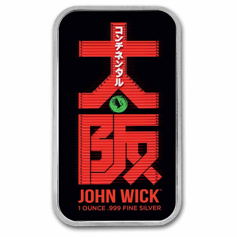1 Unze Silber John Wick Osaka Bar