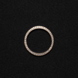 Lünette für Rolex Datejust 31 750 Rosegold 48 Brill. 1,02 TW/VSi