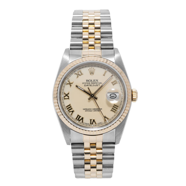 Datejust 36mm Ivory Roman Dial 1999 - 16233