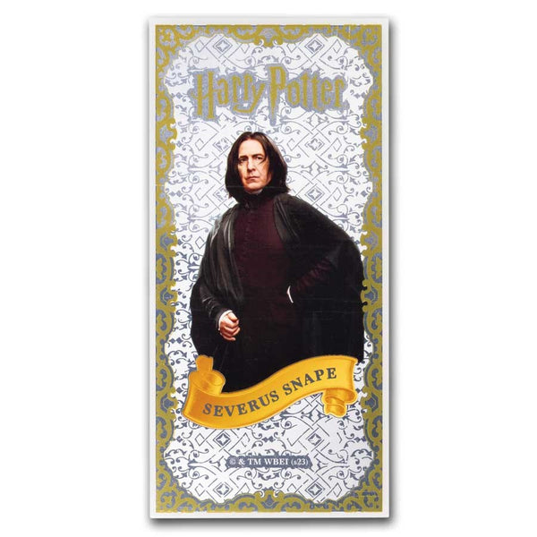 Samoa 3 gram Silver Bookmark Collection: Severus Snape