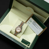 Lady Datejust 26mm Silver Computer Diamond Dial 2010 - 179171