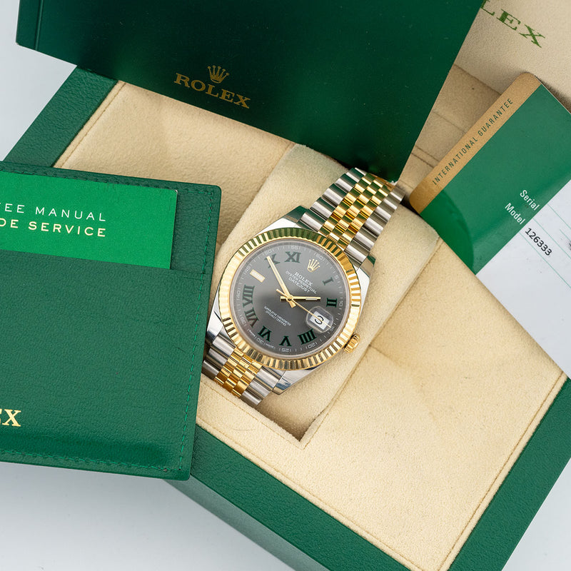 Datejust 41mm Wimbledon Dial 2019 - 126333