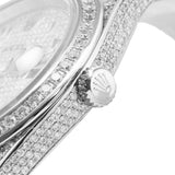 Datejust 41mm Arabic Dial Iced Out Jubilee Custom Diamond 2023 VS-SI1 - 126300