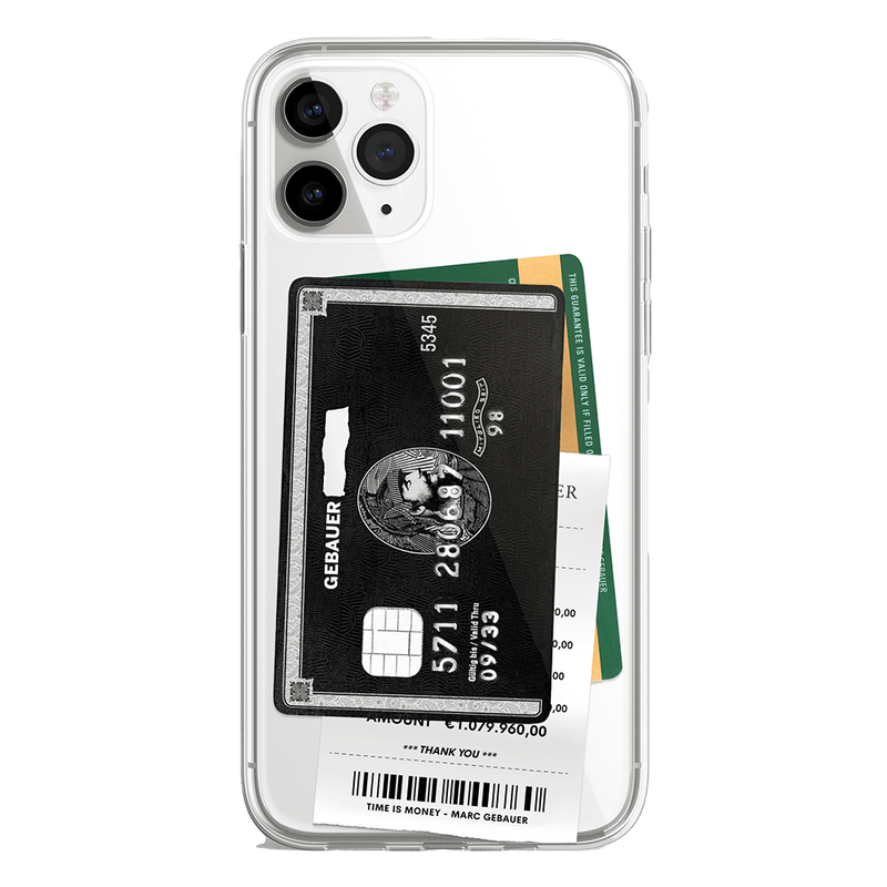 Gentlemen's Gebauer iPhone Case Transparent