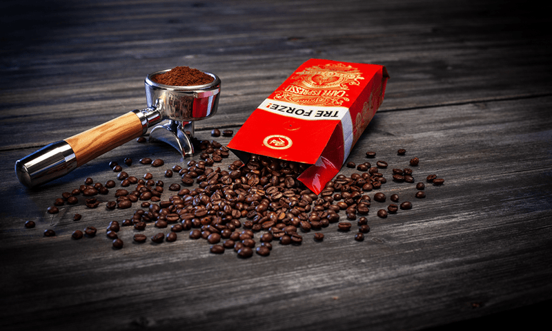 Kaffee Espresso - Olivenholzröstung